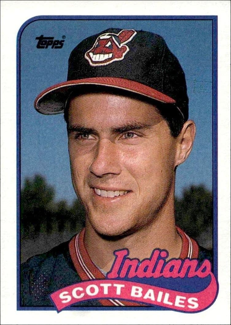 1989 Topps Scott Bailes #339 trading card