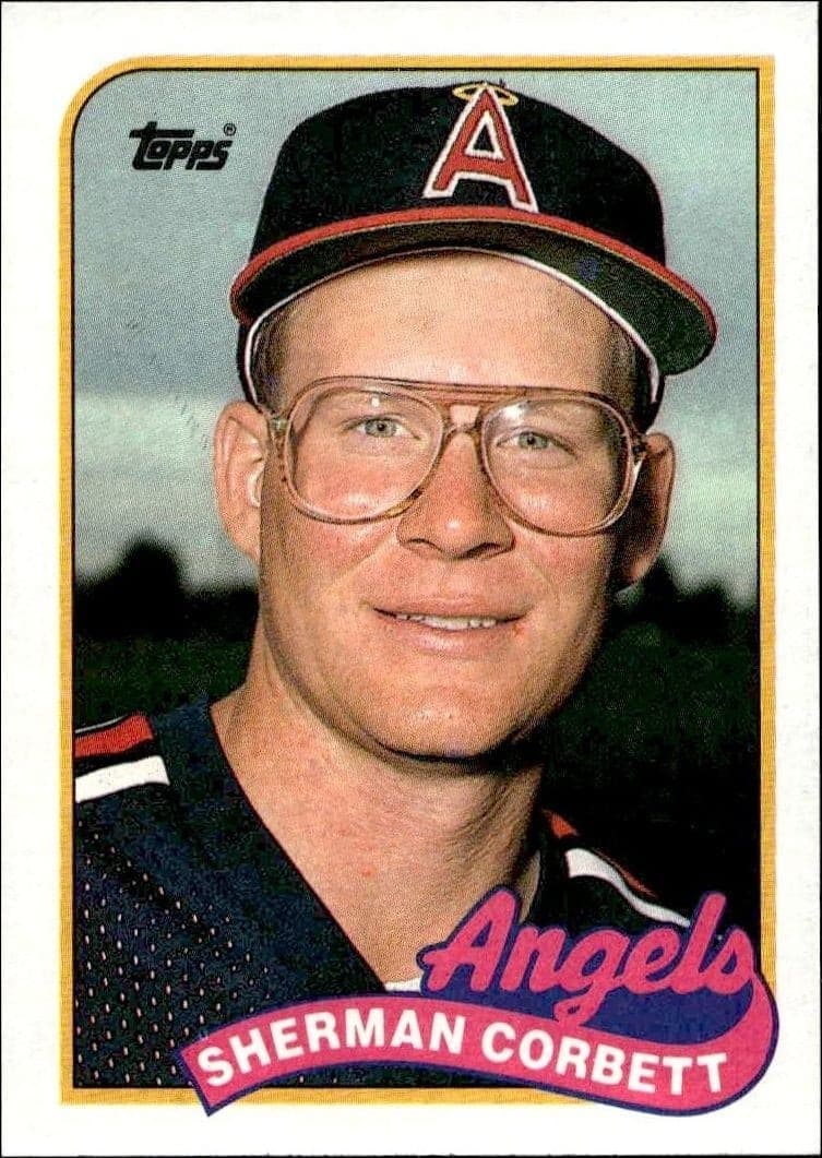 1989 Topps Sherman Corbett #99 baseball trading card front
