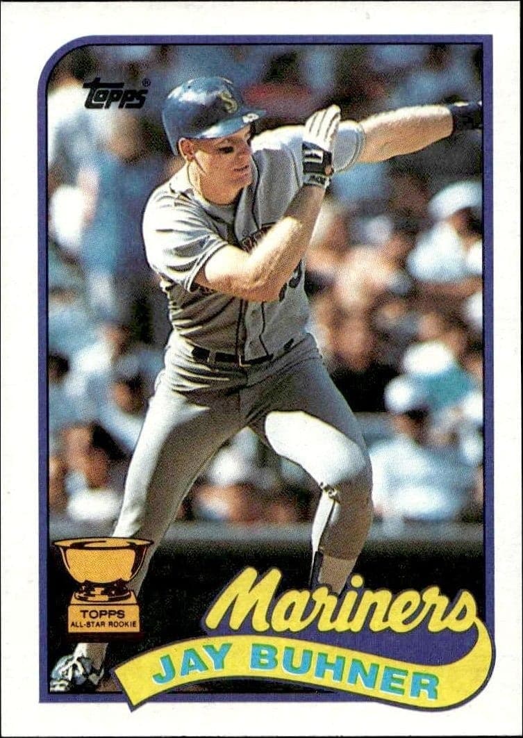1989 Topps Jay Buhner #223 baseball trading card front