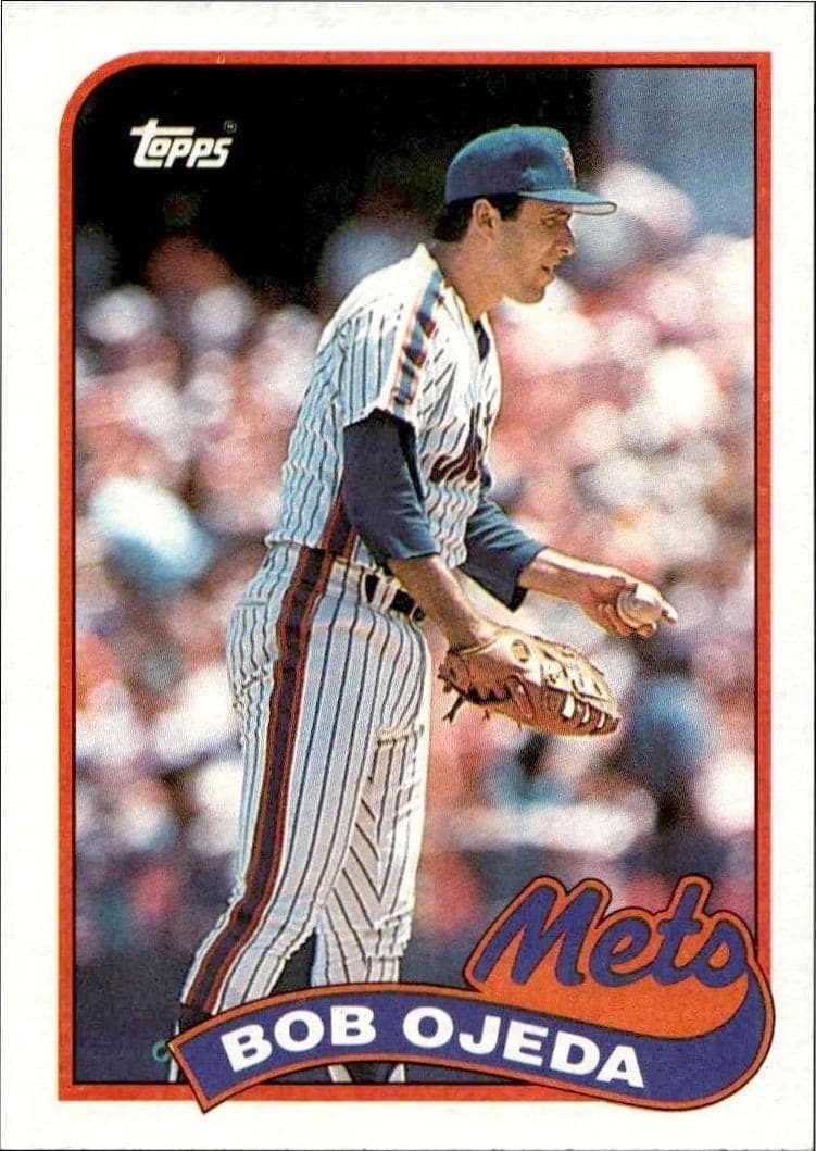 1989 Topps Bob Ojeda #333 trading card