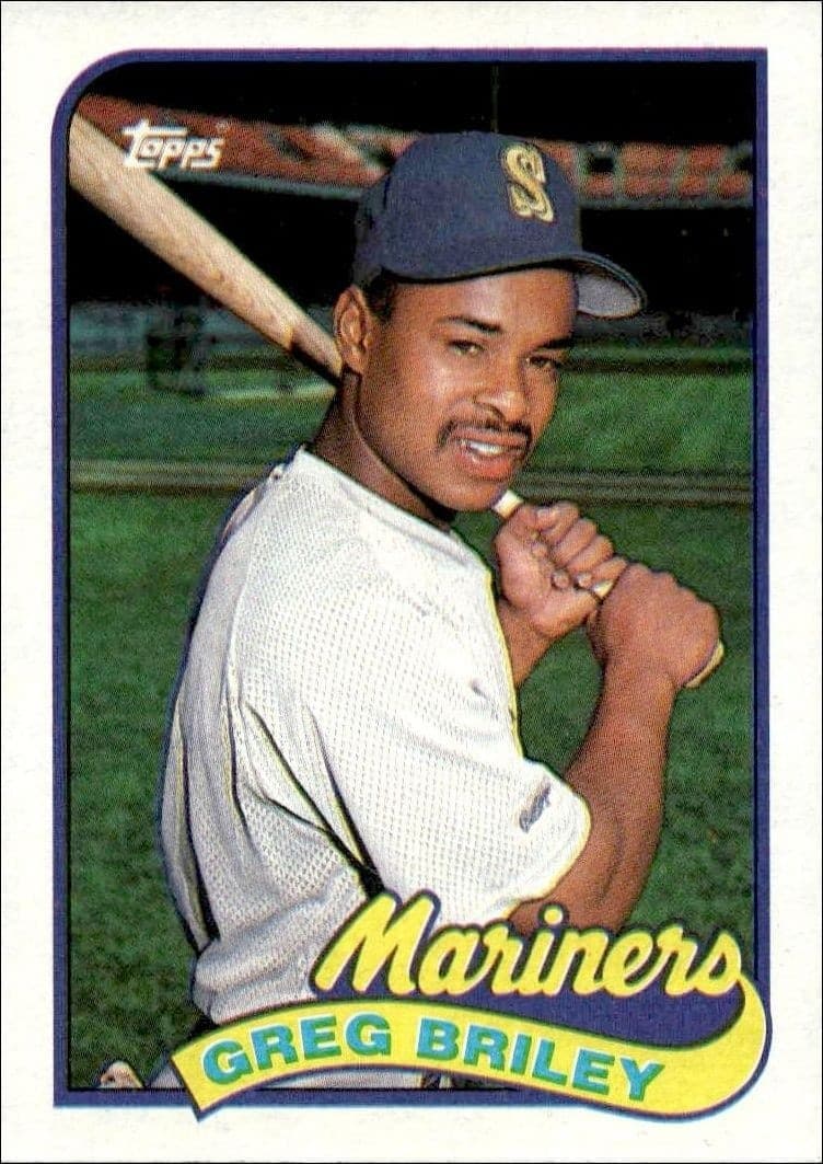 1989 Topps Greg Briley #781 trading card