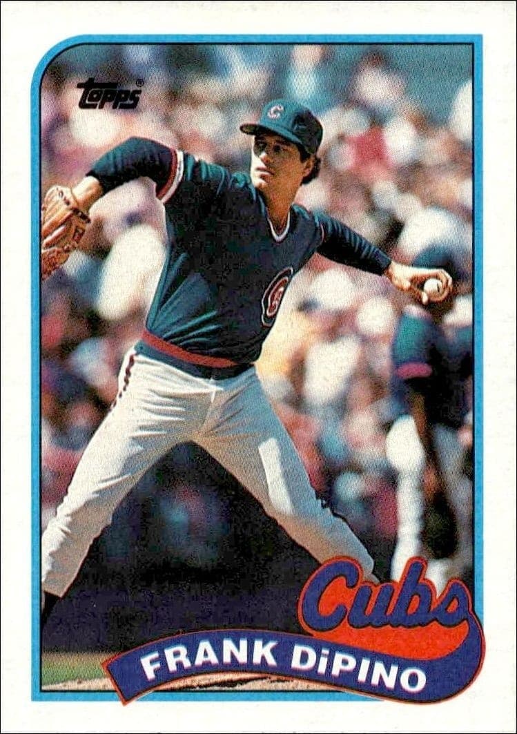1989 Topps Frank DiPino #439 baseball trading card front