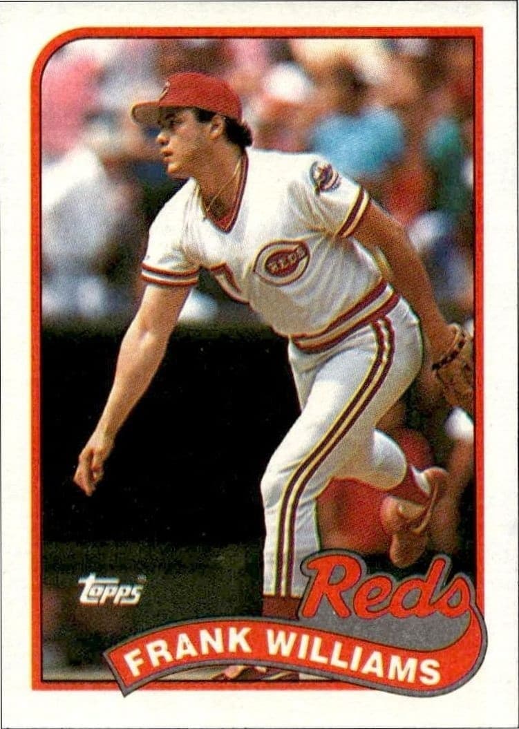 1989 Topps Frank Williams #172 trading card