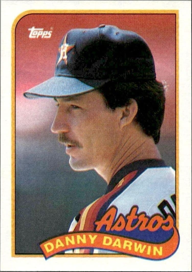 1989 Topps Danny Darwin #719 trading card