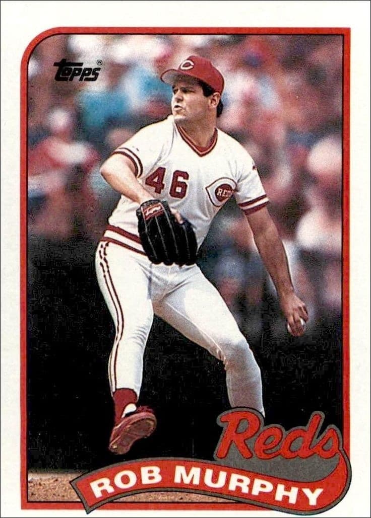 1989 Topps Rob Murphy #446 trading card