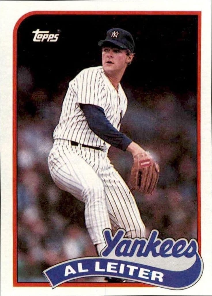 1989 Topps Al Leiter #659 trading card