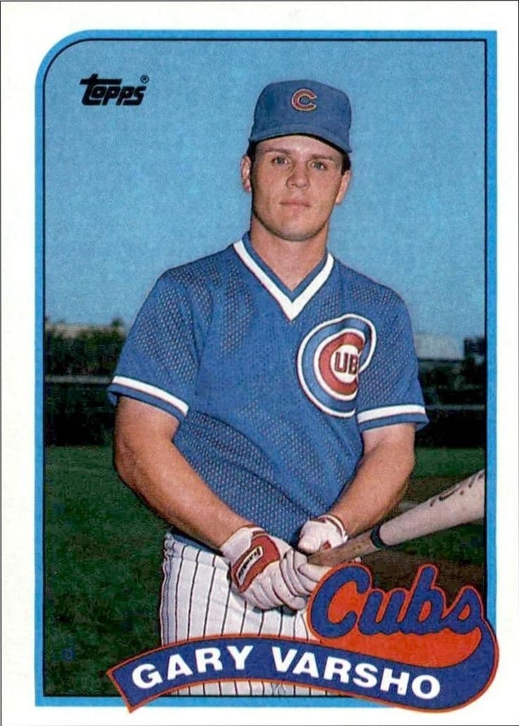1989 Topps Gary Varsho #613 trading card