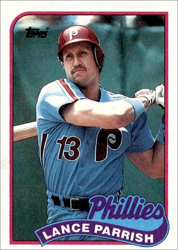 1989 Topps Lance Parrish #470 trading card