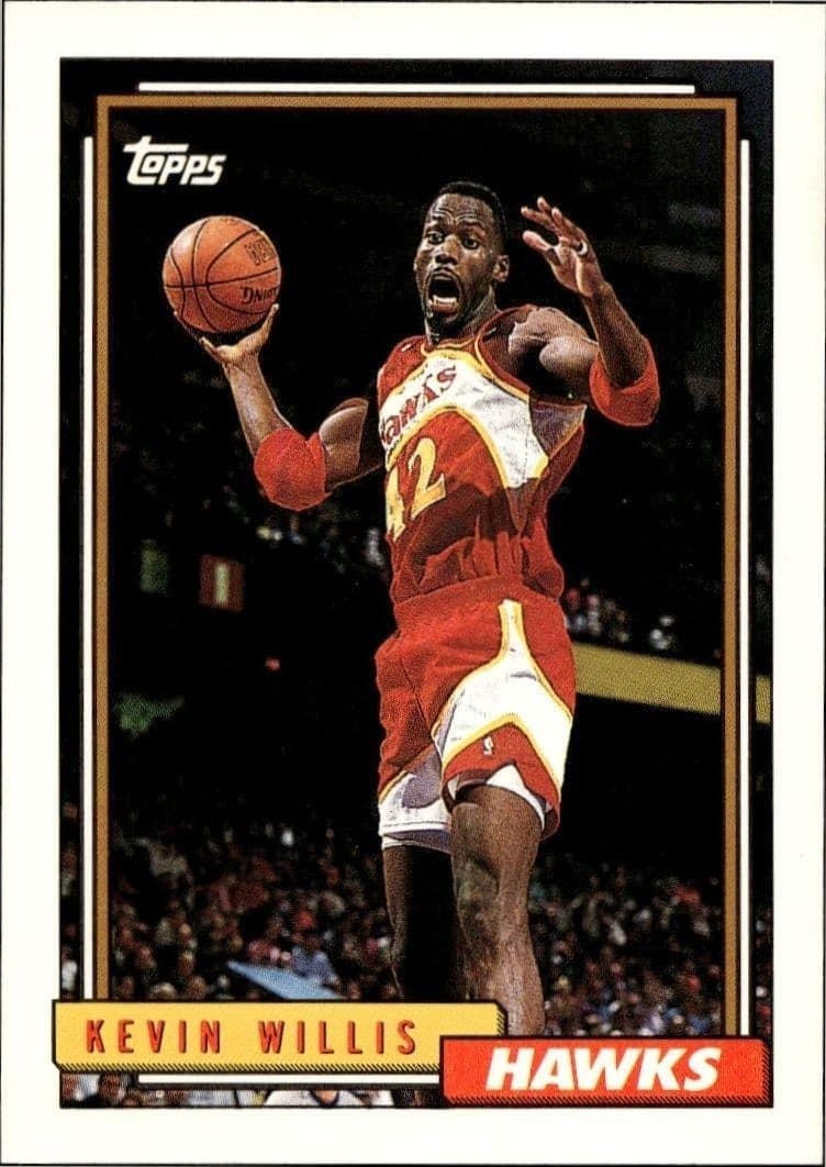 1992-93 Topps Kevin Willis #266 trading card