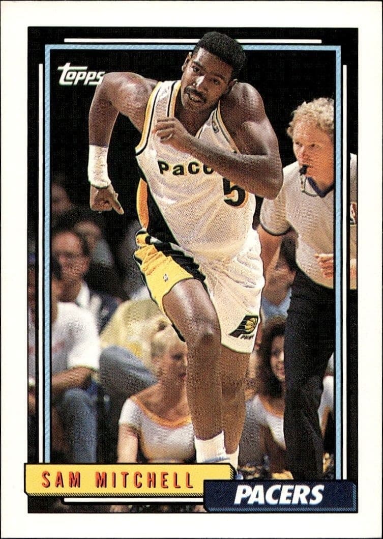 1992-93 Topps Sam Mitchell #249 trading card