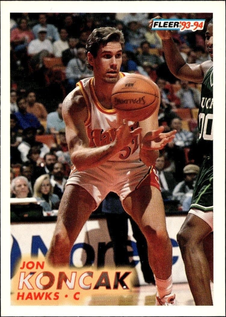 1993-94 Fleer Jon Koncak #6 trading card