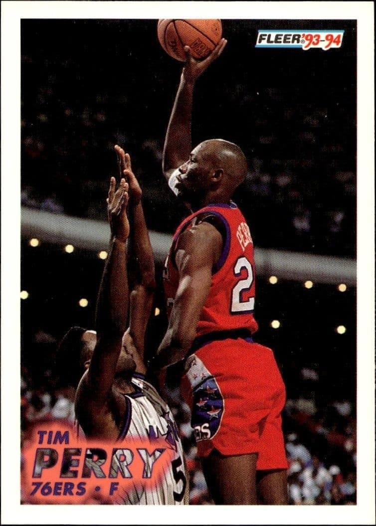 1993-94 Fleer Tim Perry #160 trading card