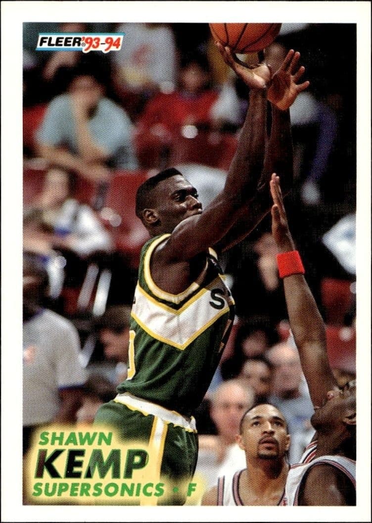 1993-94 Fleer Shawn Kemp #199 trading card