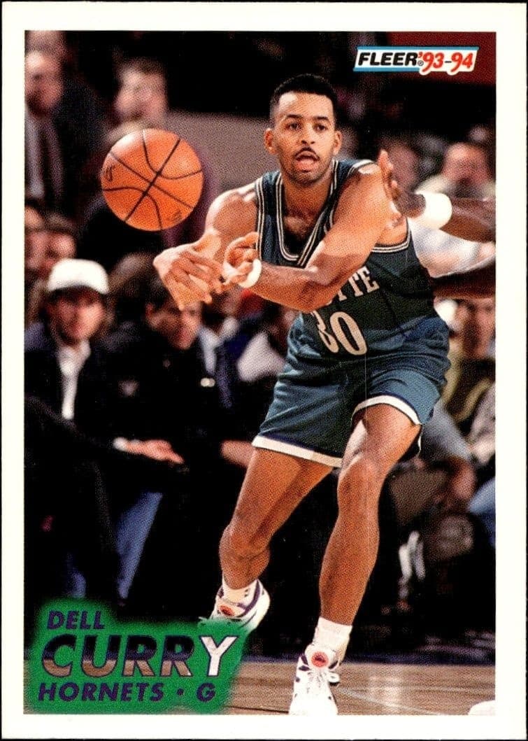 1993-94 Fleer Dell Curry #18 trading card
