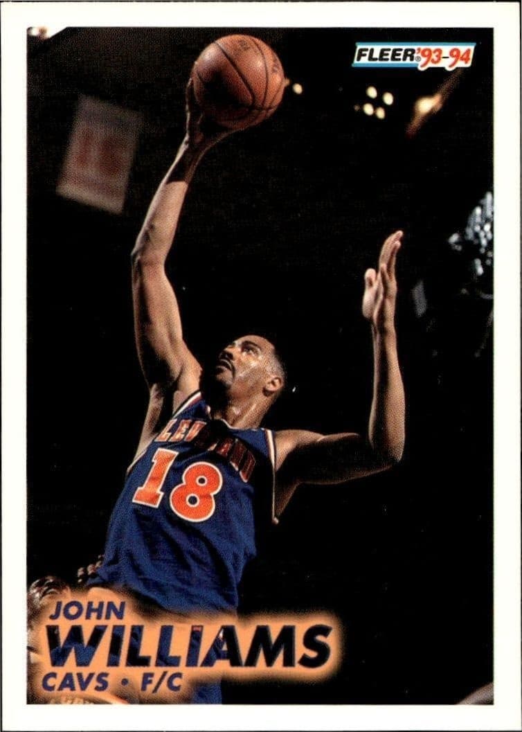 1993-94 Fleer John Williams #42 trading card