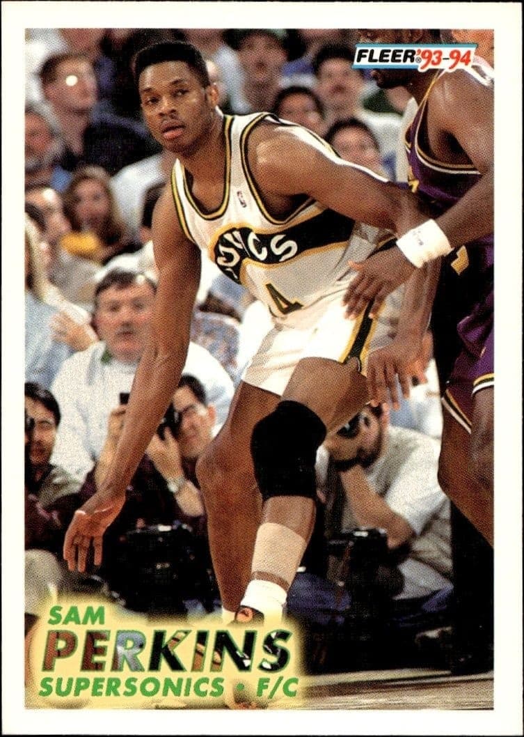 1993-94 Fleer Sam Perkins #203 trading card