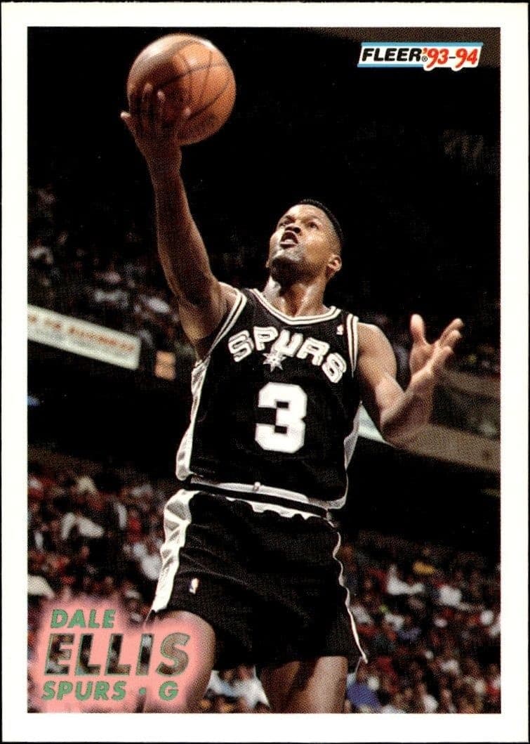 1993-94 Fleer Dale Ellis #193 trading card