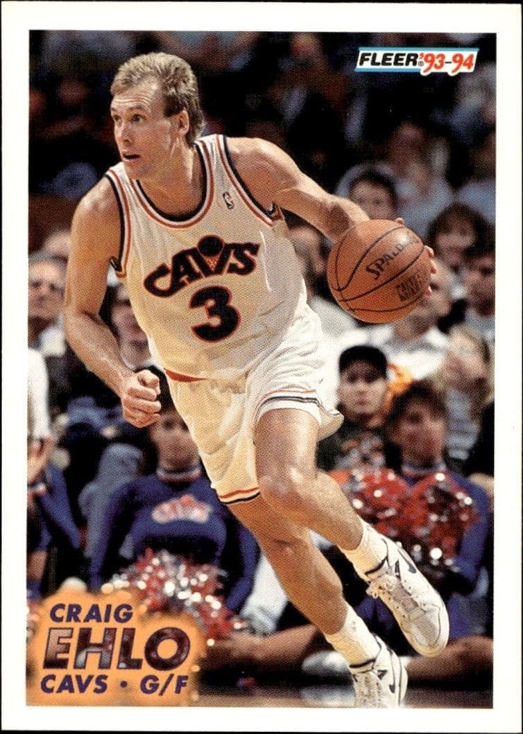 1993-94 Fleer Craig Ehlo #36 trading card