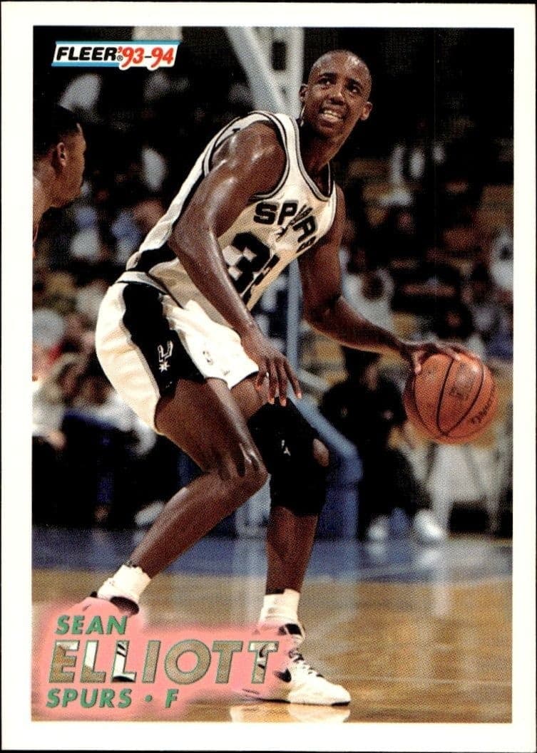 1993-94 Fleer Sean Elliott #192 trading card