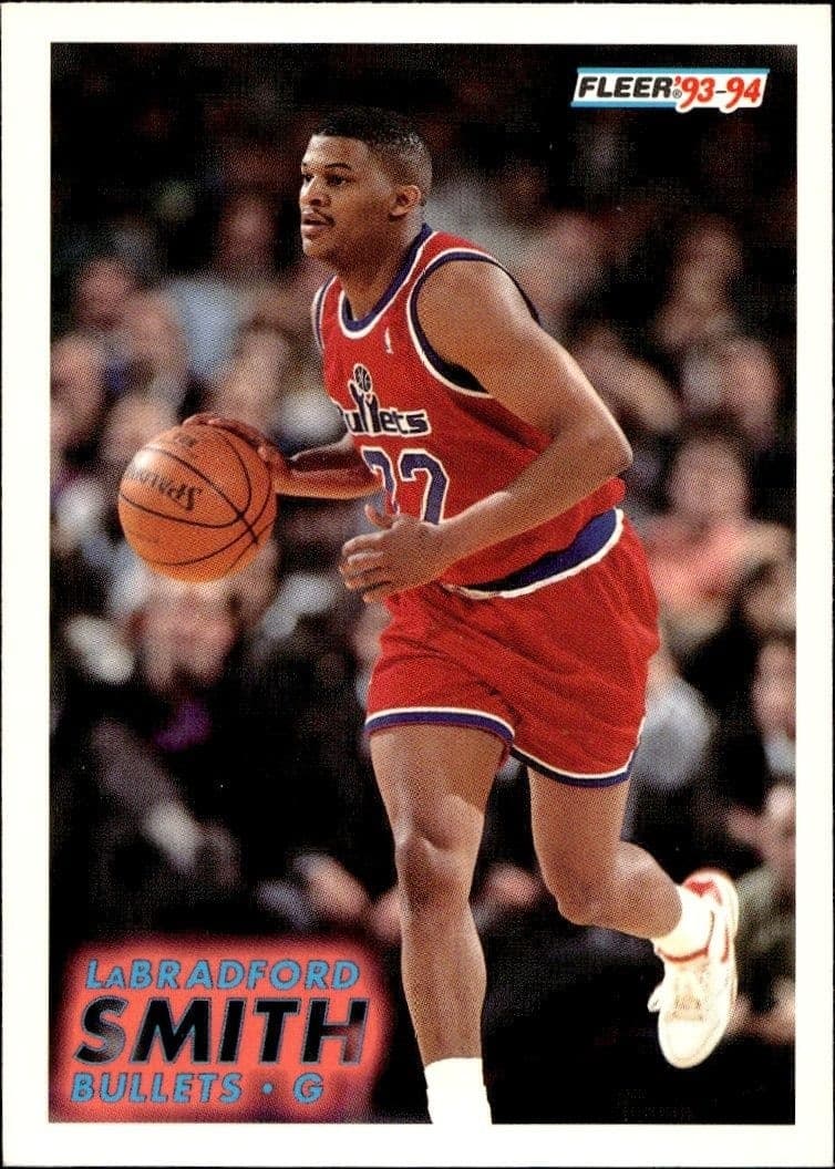 1993-94 Fleer LaBradford Smith #219 trading card