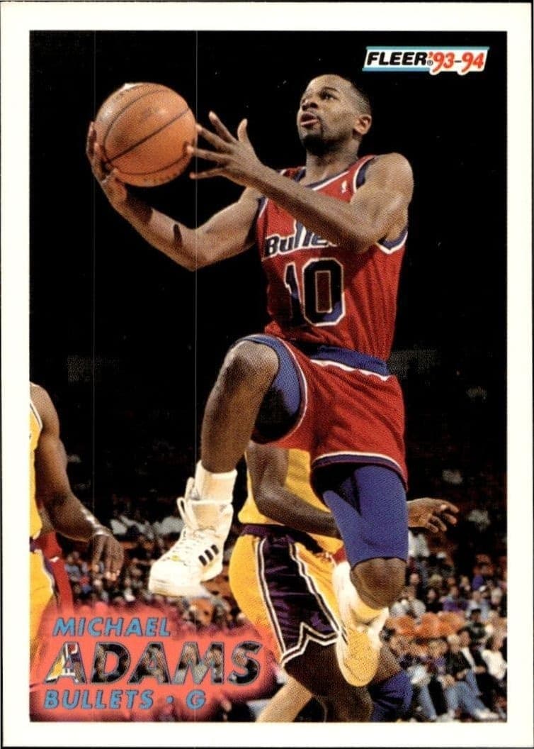 1993-94 Fleer Michael Adams #213 trading card