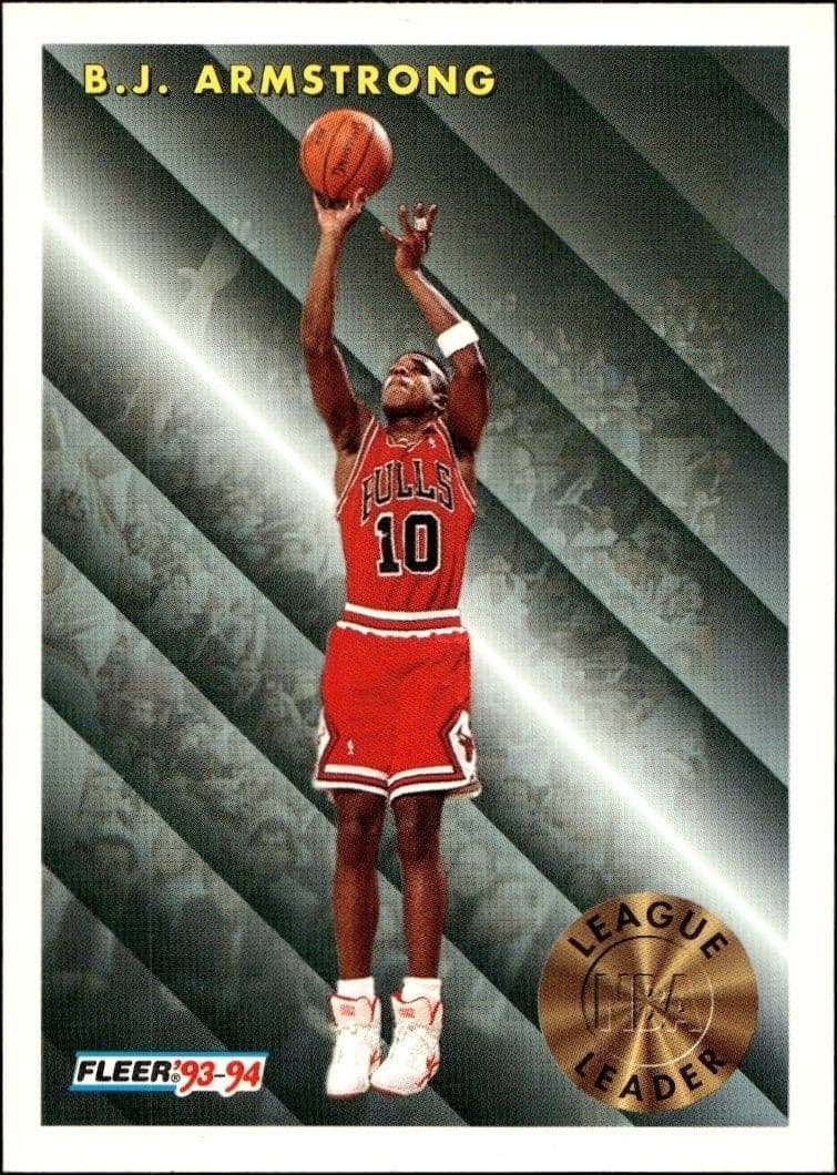 1993-94 Fleer B.J. Armstrong #221 trading card