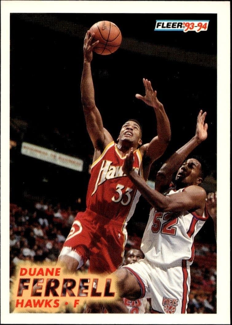 1993-94 Fleer Duane Ferrell #3 trading card