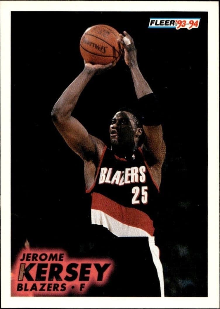 1993-94 Fleer Jerome Kersey #176 trading card