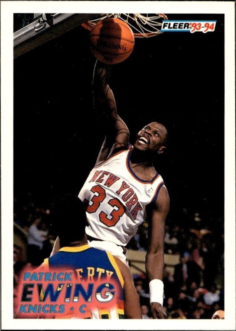 1993-94 Fleer Patrick Ewing #141 trading card