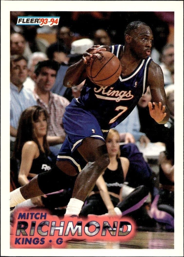 1993-94 Fleer Mitch Richmond #183 trading card