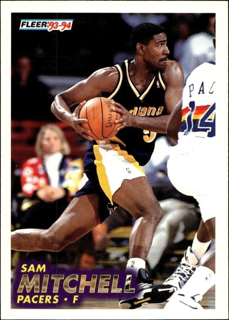 1993-94 Fleer Sam Mitchell #86 trading card