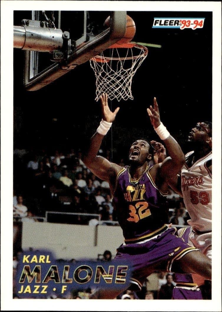 1993-94 Fleer Karl Malone #211 trading card