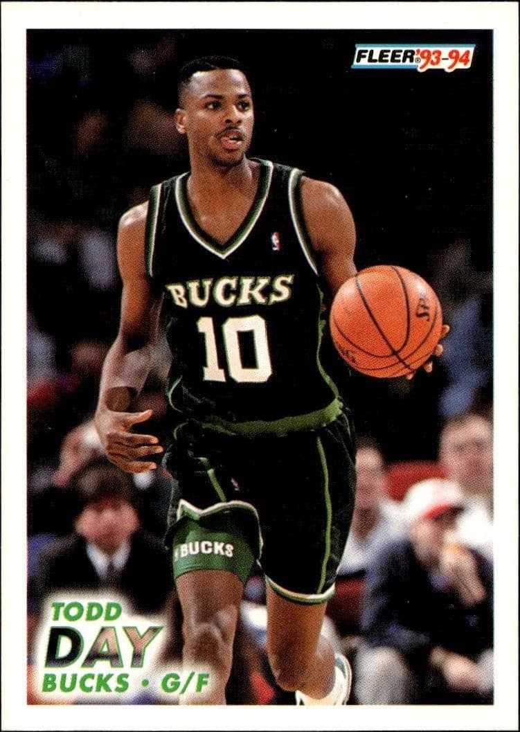 1993-94 Fleer Todd Day #117 trading card