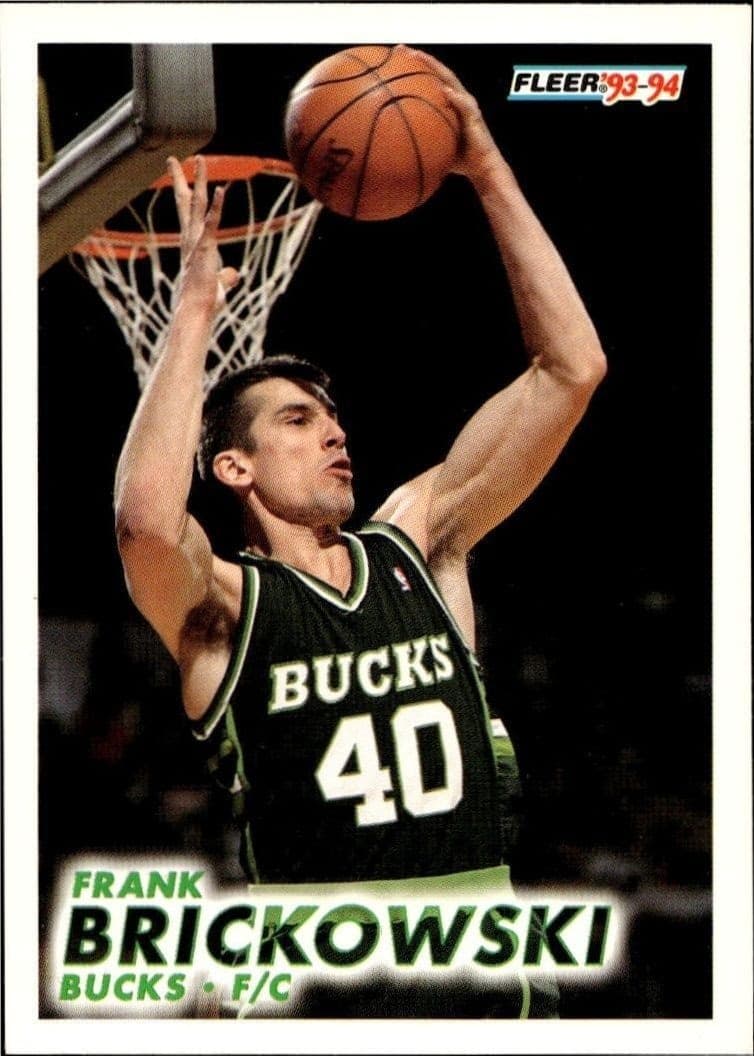 1993-94 Fleer Frank Brickowski #116 trading card