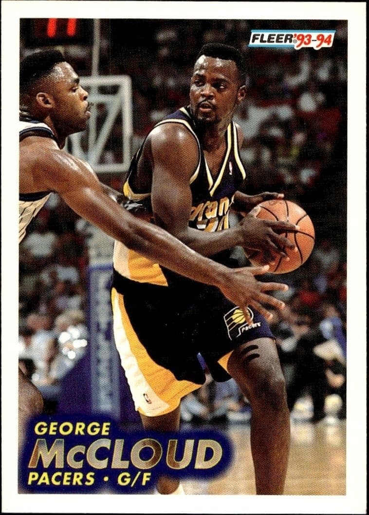 1993-94 Fleer George McCloud #84 trading card