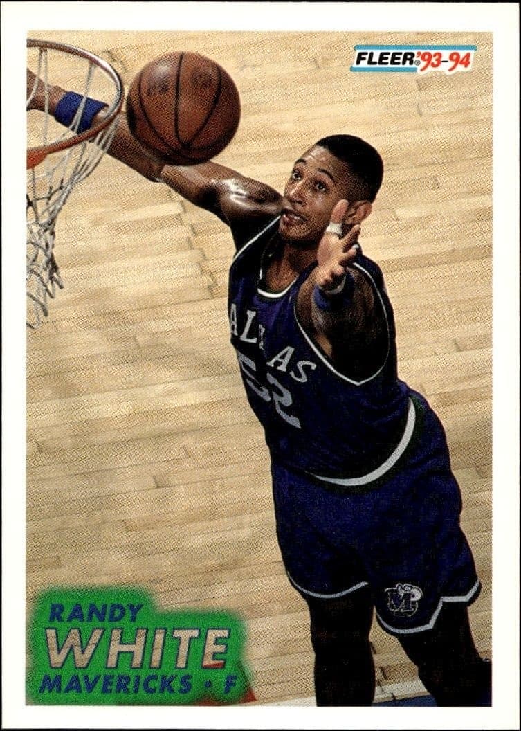 1993-94 Fleer Randy White #49 trading card