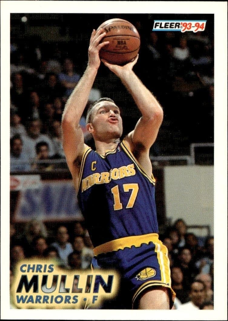 1993-94 Fleer Chris Mullin #71 trading card