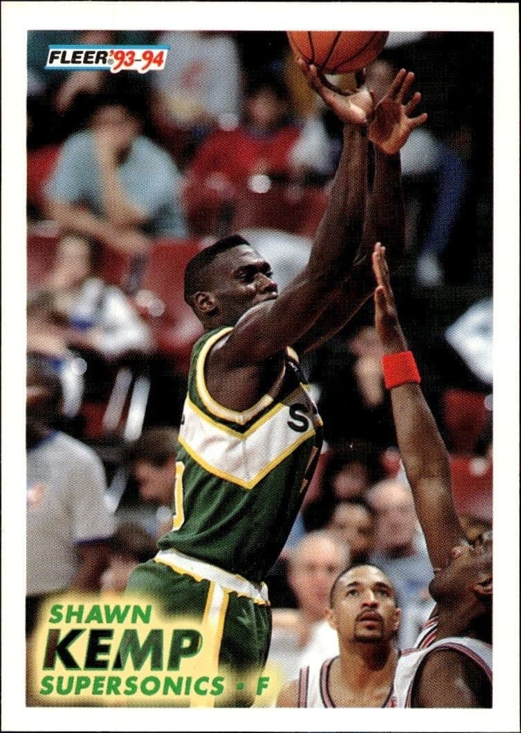 1993-94 Fleer Shawn Kemp #199 trading card
