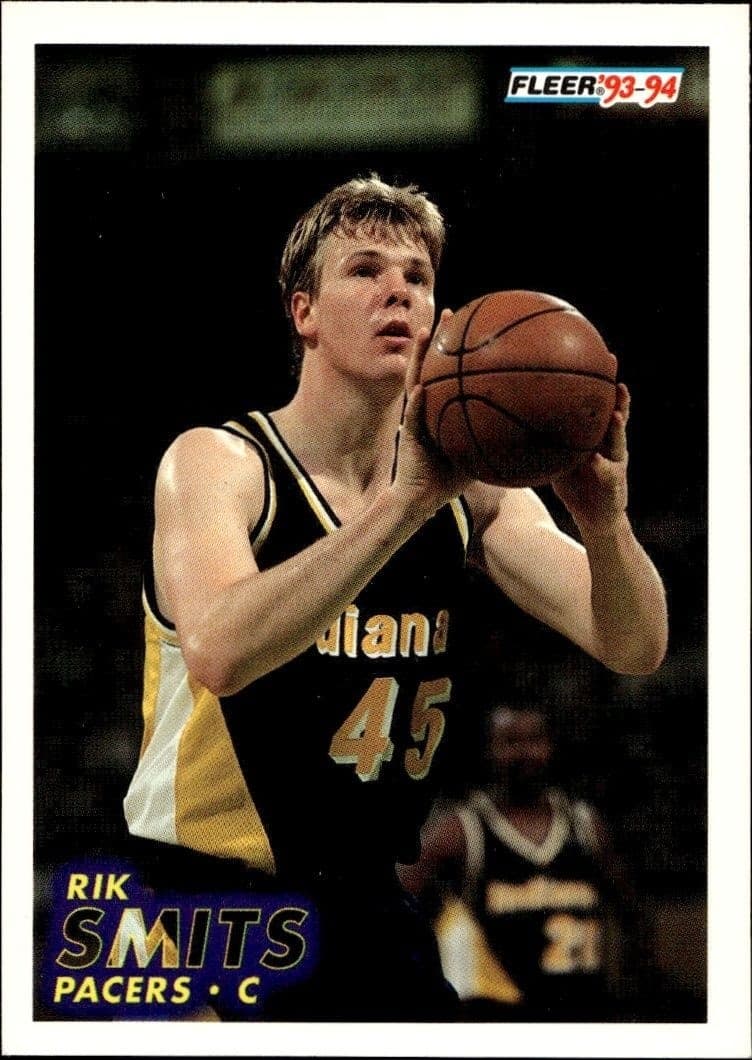 1993-94 Fleer Rik Smits #89 trading card