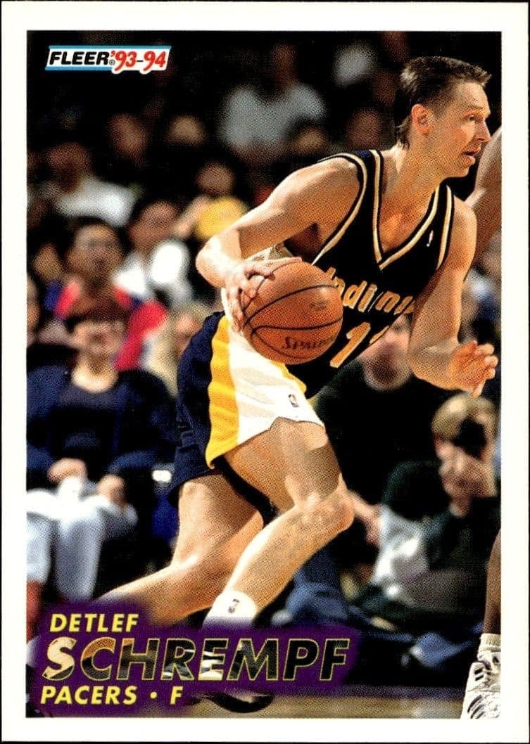1993-94 Fleer Detlef Schrempf #88 trading card