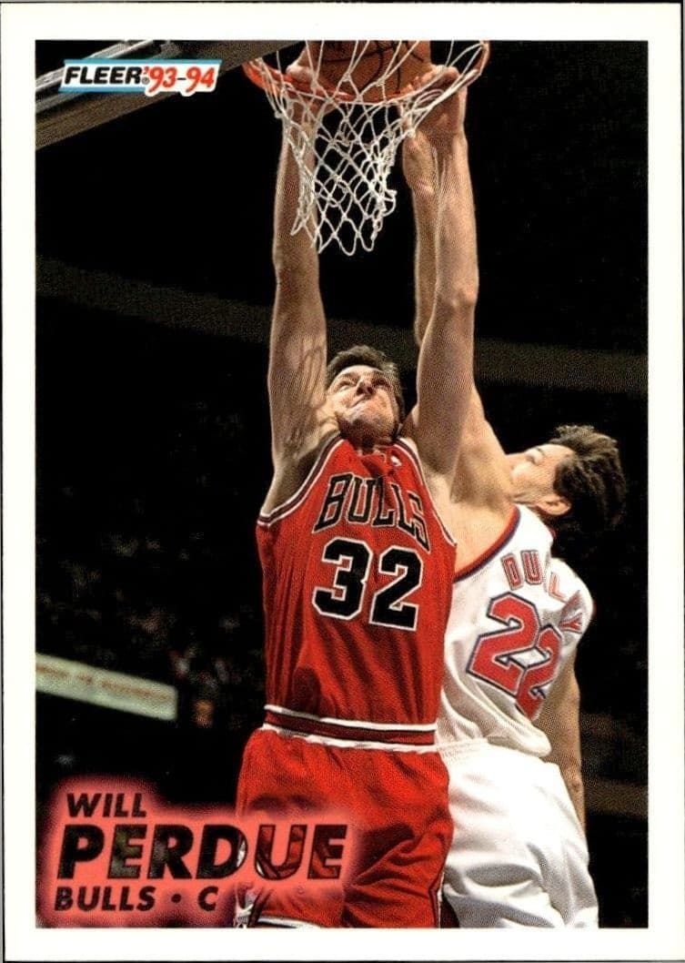 1993-94 Fleer Will Perdue #31 trading card