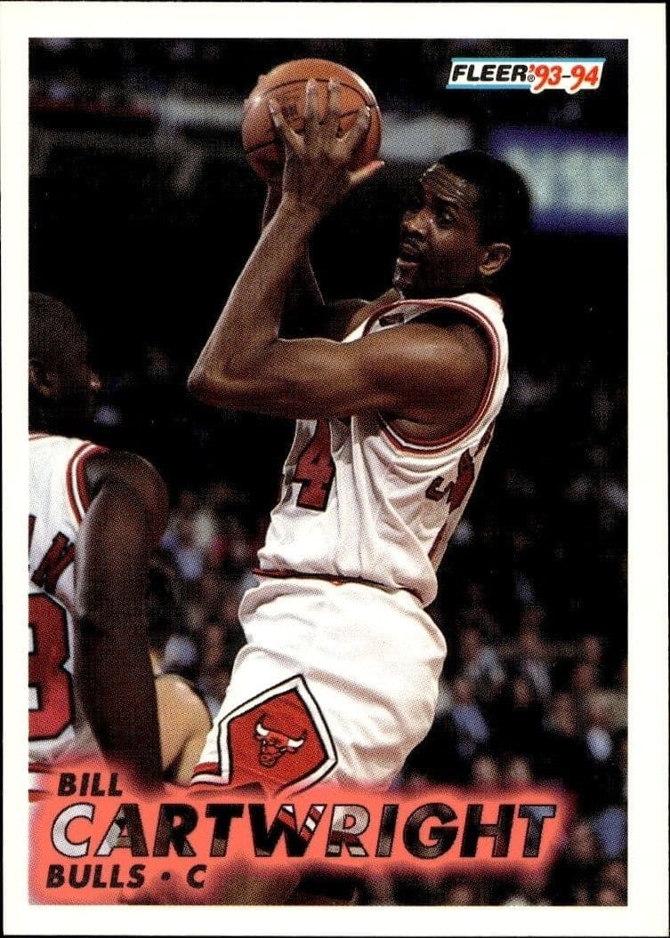 1993-94 Fleer Bill Cartwright #26 trading card
