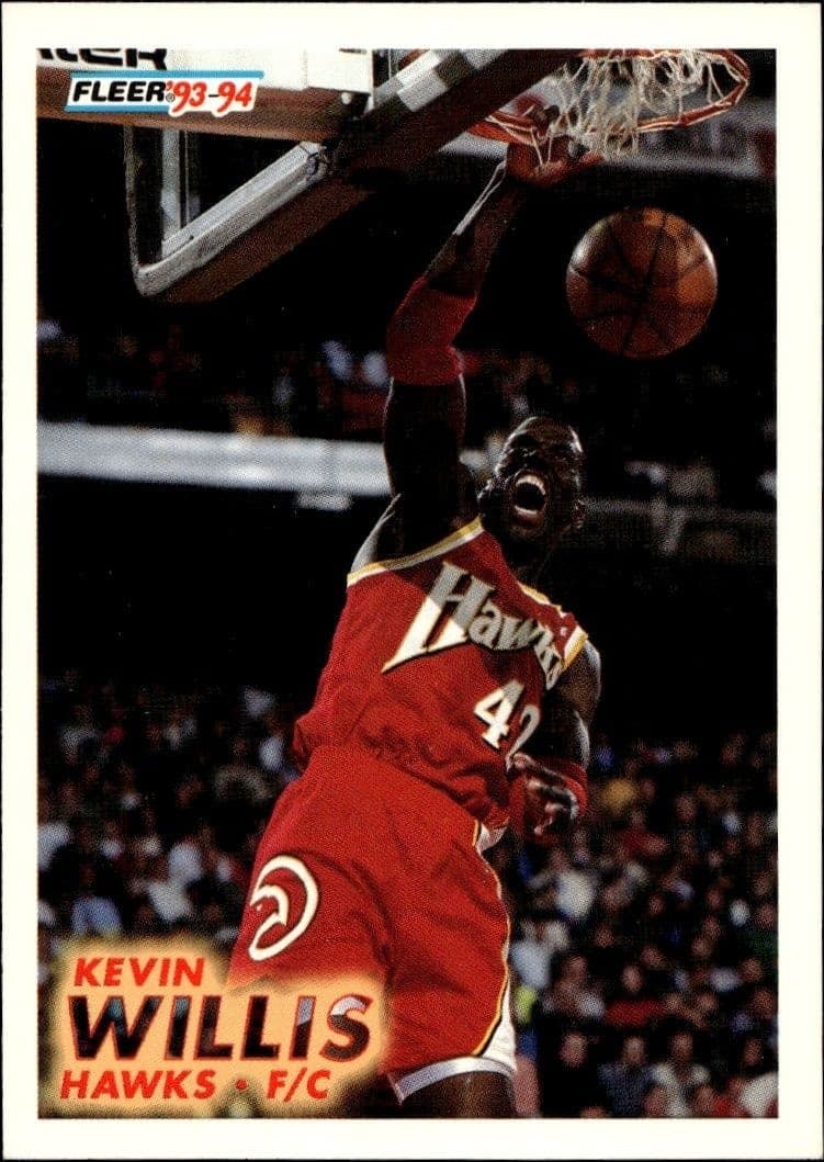 1993-94 Fleer Kevin Willis #8 trading card