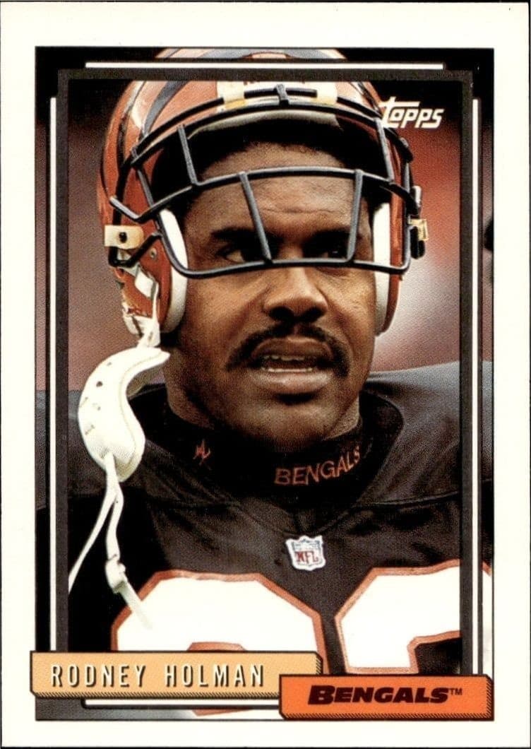 1992 Topps Rodney Holman #238 trading card