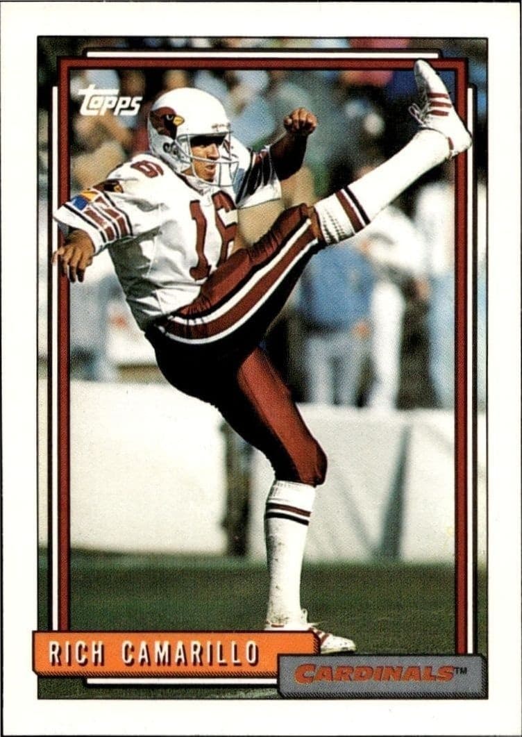 1992 Topps Rich Camarillo #2 trading card