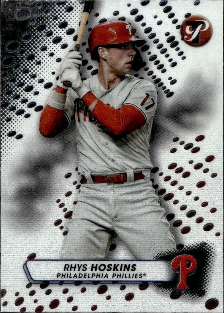 2023 Topps Pristine Rhys Hoskins #42 trading card
