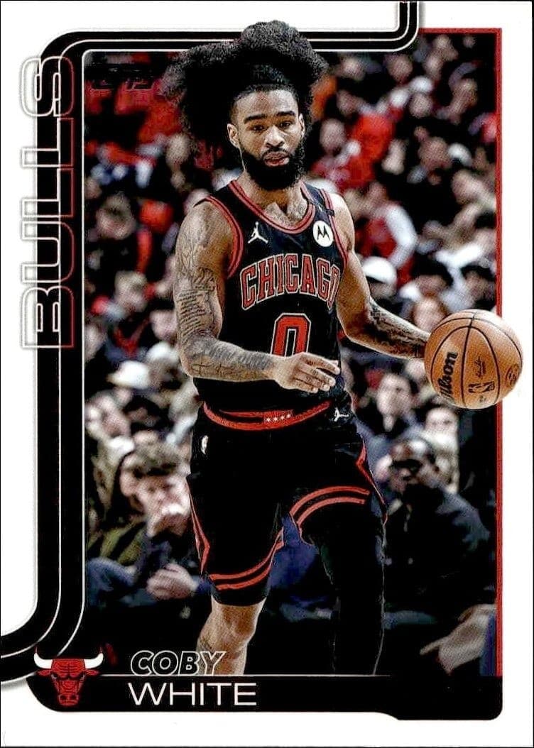 2025-26 Topps Coby White #34 trading card