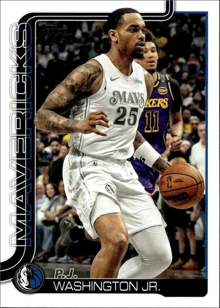 2025-26 Topps P.J. Washington Jr. #173 trading card