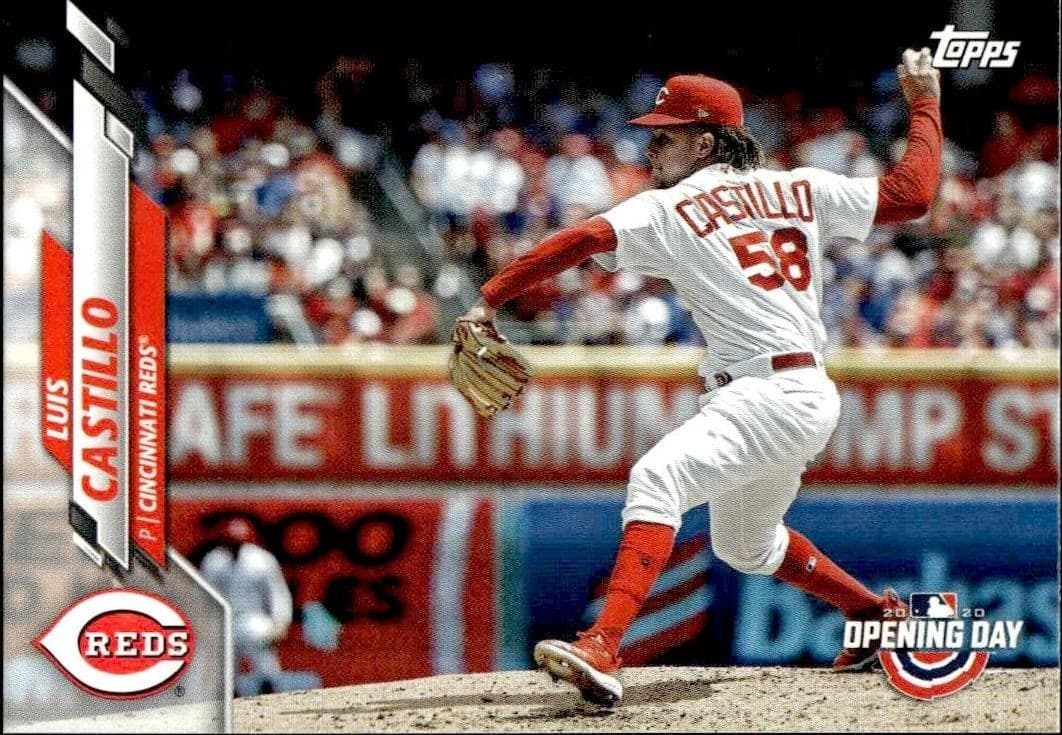 2020 Topps Opening Day Luis Castillo #125 trading card