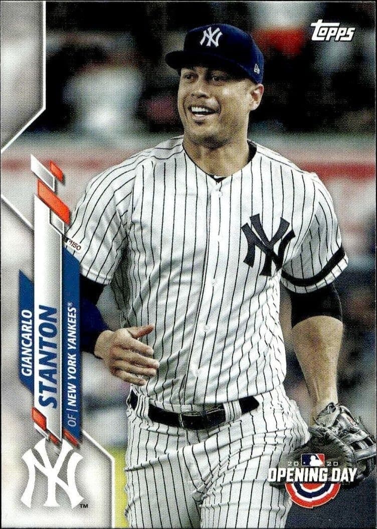 2020 Topps Opening Day Giancarlo Stanton #87 trading card